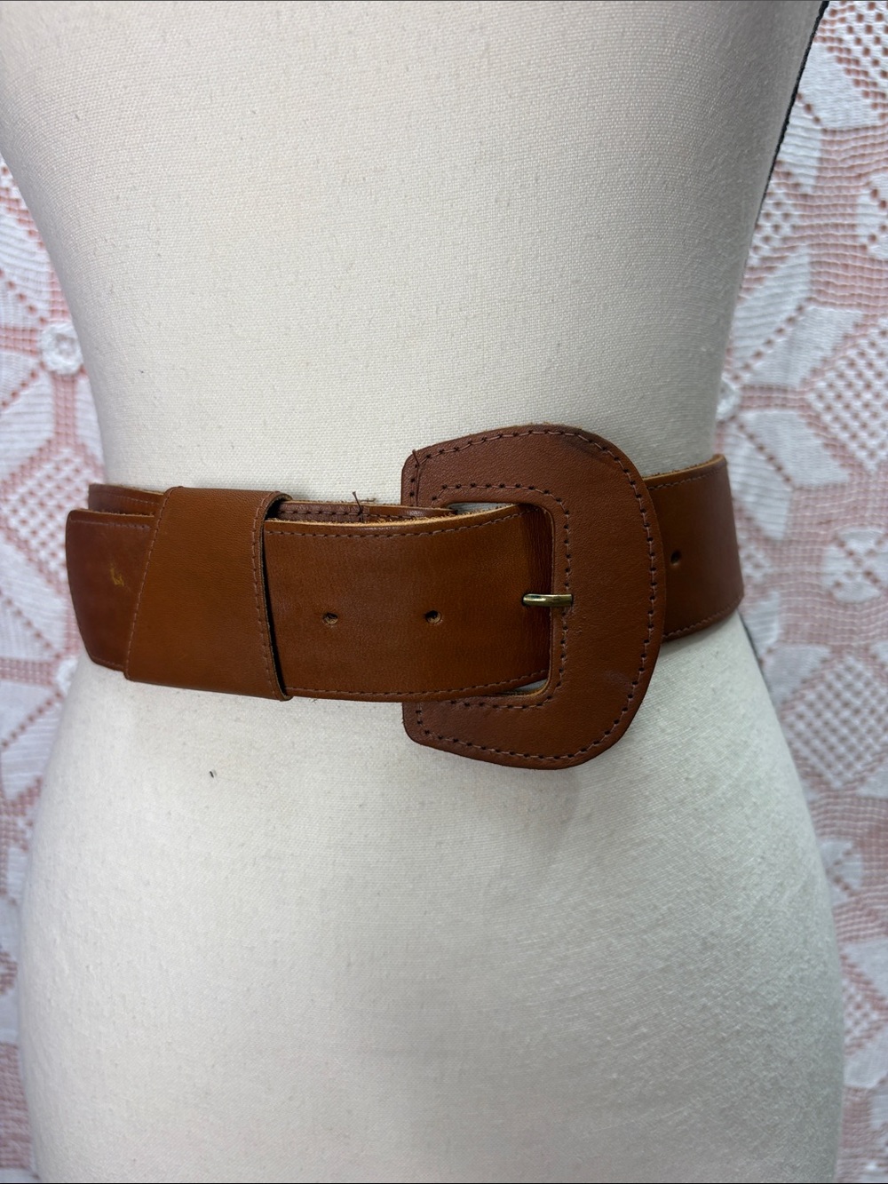 Vintage Forenza Genuine Leather Belt